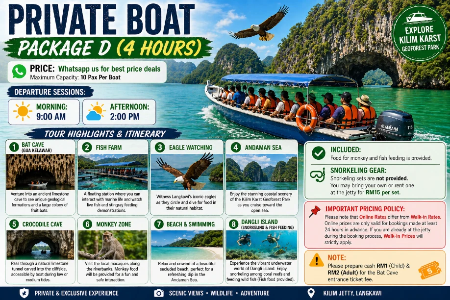 4 Hours Private Mangrove Boat Tour