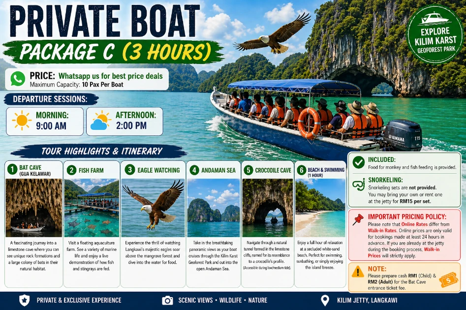 3 Hours Private Mangrove Boat Tour