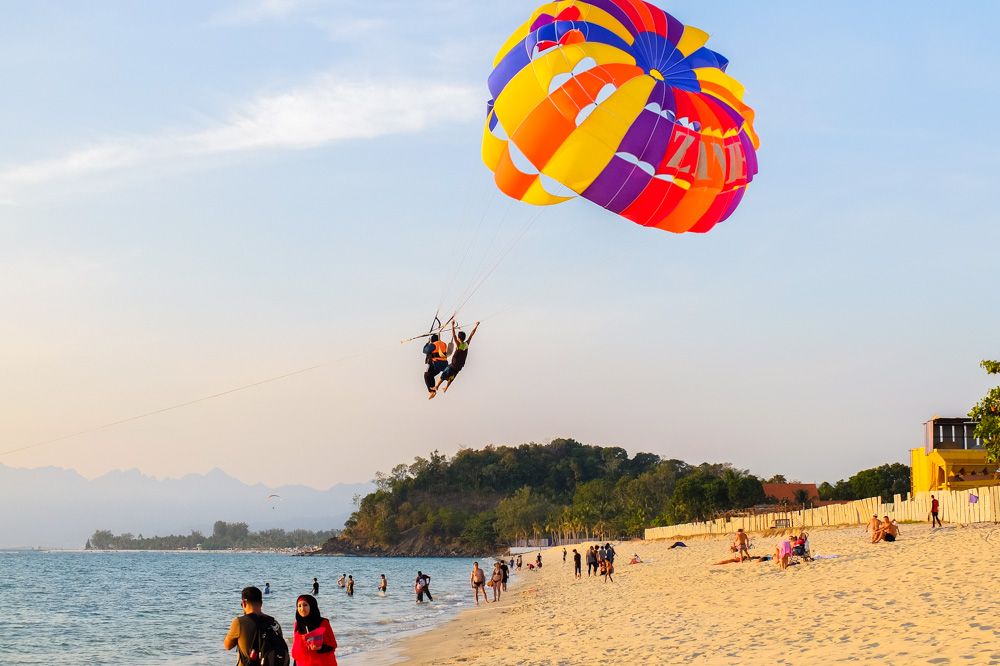 Beach Parasailing